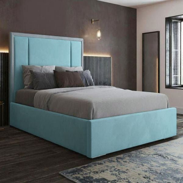 Balenciaga Plain Bed Frame With Storage and Optional Mattress