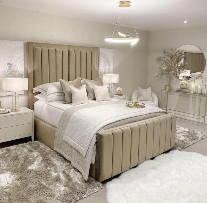 Monarch Linear Bed Frame With Optional Mattress