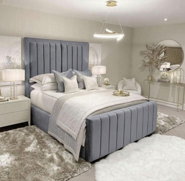 Monarch Linear Bed Frame With Optional Mattress and Storage