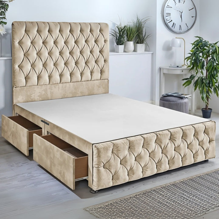 NovaSleep Divan Bed With Storage and Mattress