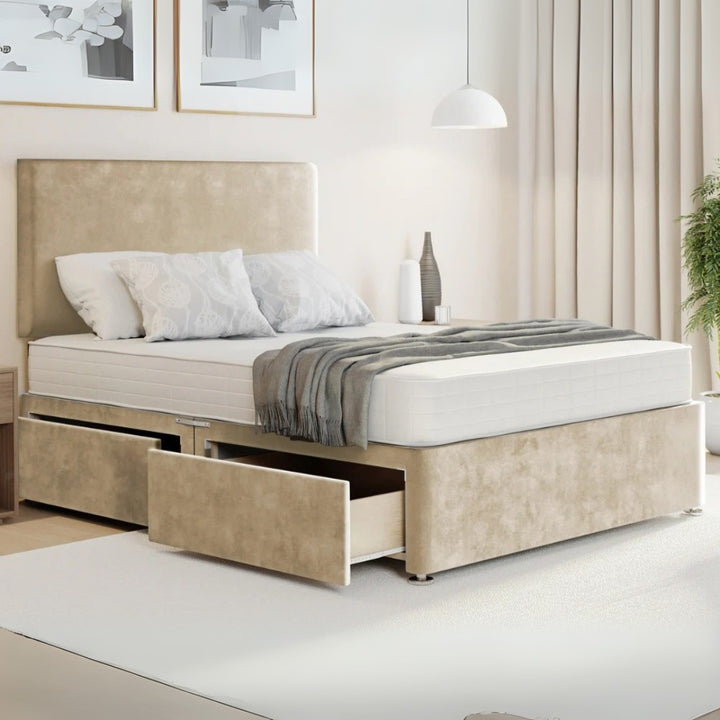 Zenora Plain Divan Bed