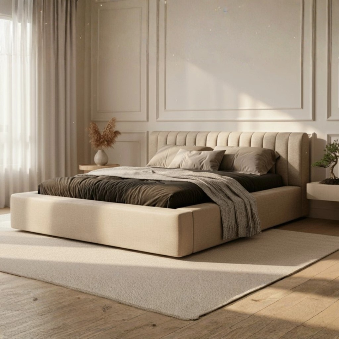 double bed and frame 3