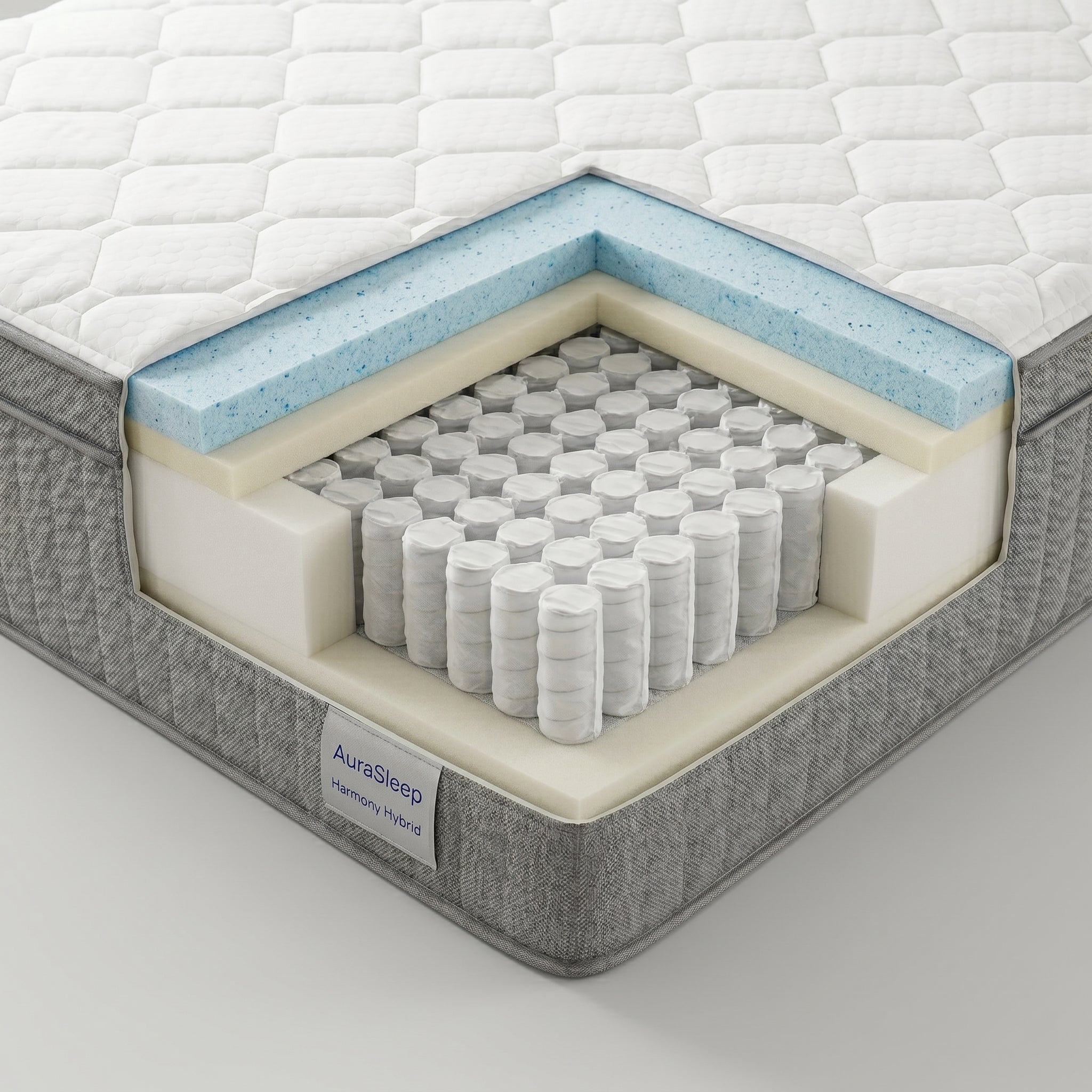 Hybrid Mattress – Balanced Comfort & Support