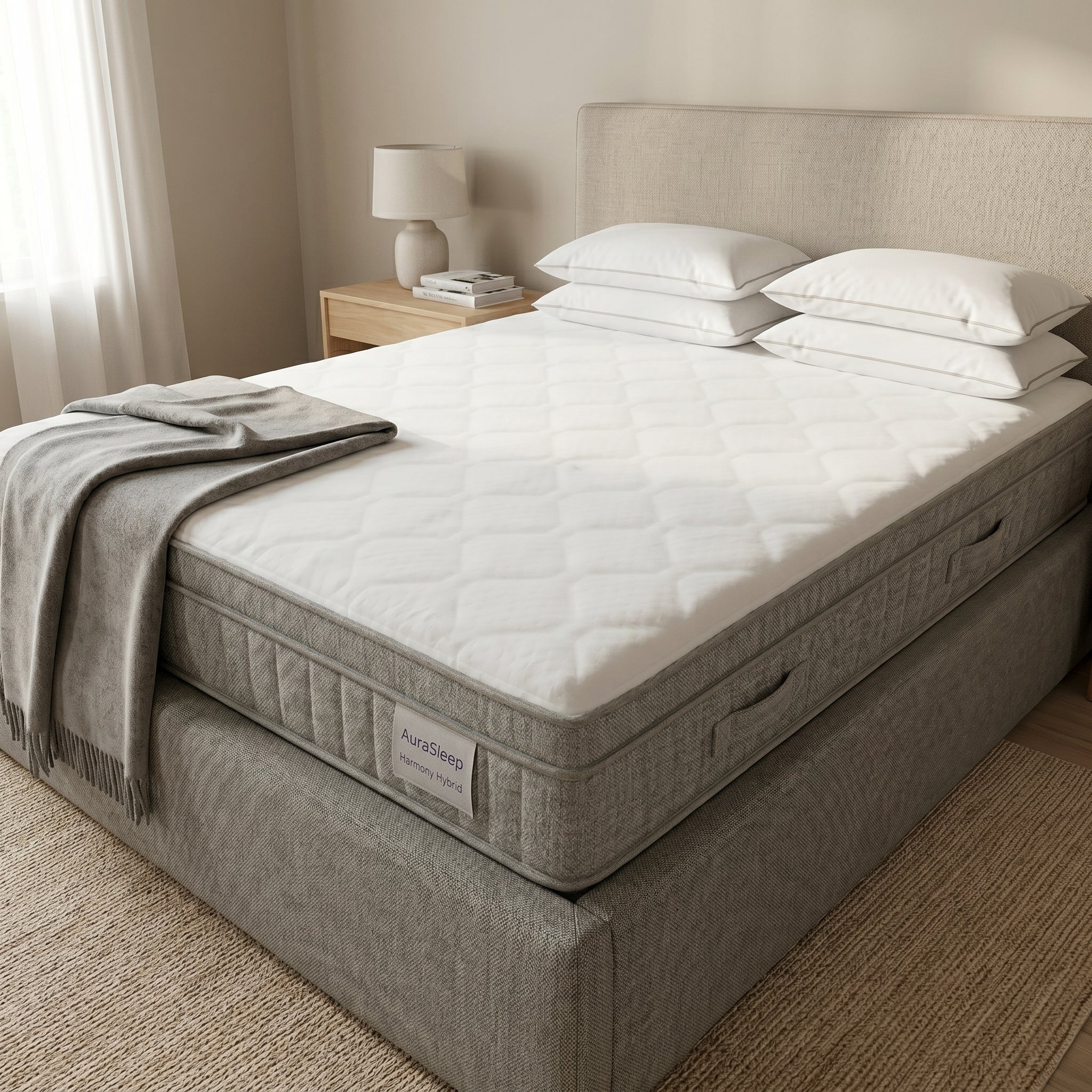 Hybrid Mattress – Balanced Comfort & Support