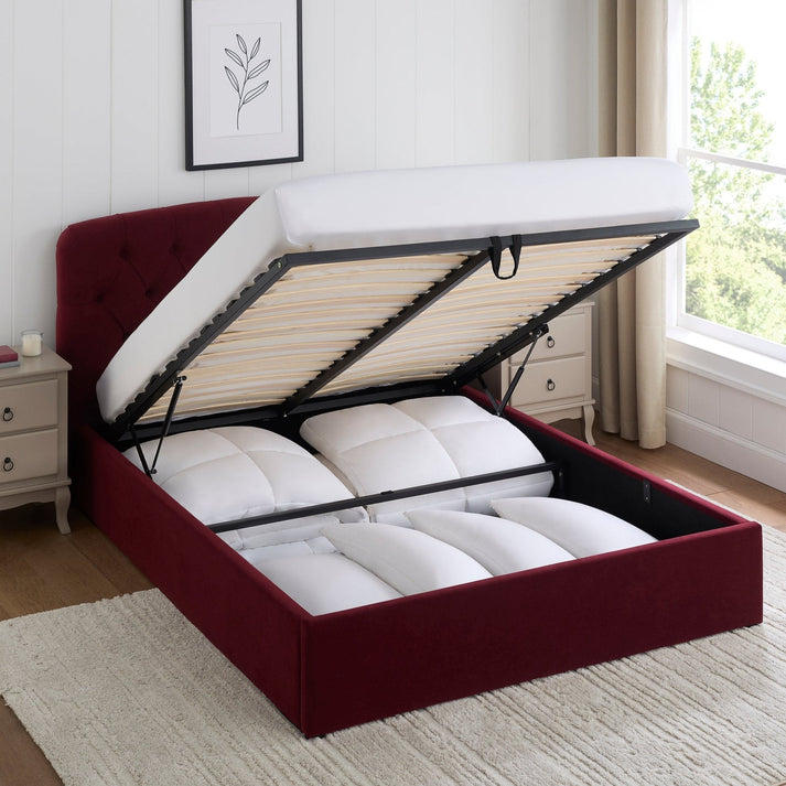 super king storage bed 1